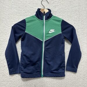 Nike Track Jacket Boys Nike Sportswear‎ Windrunner Full-Zip Jacket Swoosh Sz 3-4